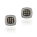 Sterling Silver 1/5ct TDW Champagne Diamond Square title=