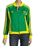 adidas Women's Brazil Track Top,Fairway/Sun,X-Large