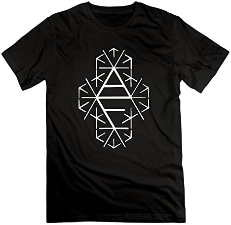 Mens Arcade Fire Reflektor Snowflake Logo Classic Short Sleeve Tshirt Cotton
