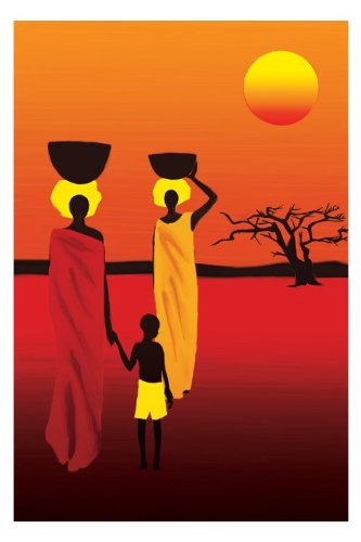 AFRICAN SAVANNA WOMEN - 61CM X 91.5CM MAXI POSTER