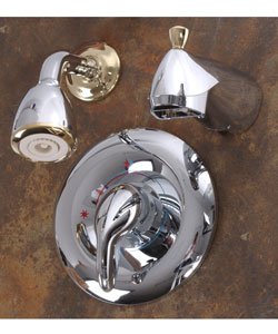 Moen L82383CP Lever Handle Tub/Shower Faucet Combo