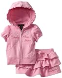 Calvin Klein Baby-Girls Infant Hooed Top With Skort