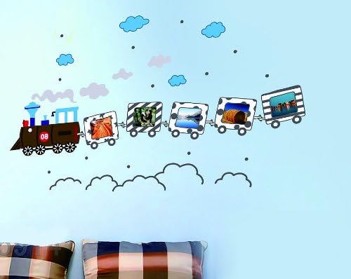 Dream Wall Decal with Photo Frames, Choo Choo Train