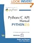 Python/C API Manual - PYTHON 2.6: (Python documentation MANUAL Part 4)