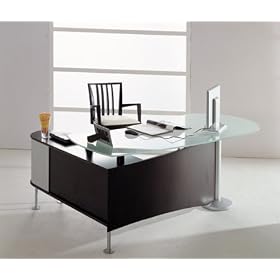 72 Inch Contemporary L-Shaped Desk with Storage Return by Diamond Sofa