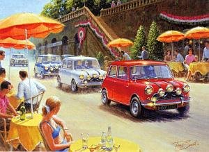 Childrens Toyshop  Toys : Falcon Deluxe Puzzle - Mini's- The Italian Job (500 pieces)