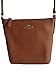 Coach Crossgrain Leather N/S Crossbody - Saddle