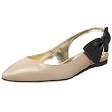 Tibi Women's Delsy Flat,Taupe,9.5 M US