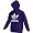 col purple/white