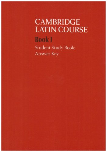 City Travel Guides Discounted  Books : Cambridge Latin Course 1 Student Study Book Answer Key (Cambridge Latin Course)