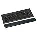 3M Gel Wrist Rest, Black Leatherette, 19 Inch Length, Antimicrobial Product Protection (WR310LE)