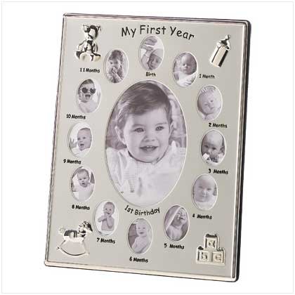 My First Year Photo Frame My First Year Photo Frame