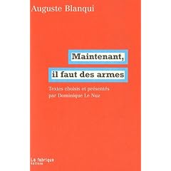 Maintenant, il faut des armes