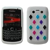 Brand new white blackberry bold lozenge silicone case cover for 9700 with fre...
