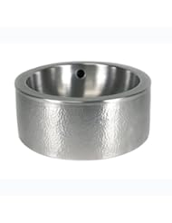 Home Improvement: Barclay 6851-PE Universal 15" x 15" Round Bottom Vessel Lavatory Sink - Barclay