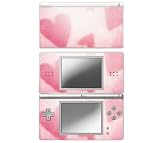 Glitter Heart Decorative Protector Skin Decal Sticker for Nintendo DS Lite