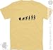 ORIGINAL SHIRTZSHOP EVOLUTION 2.3 AEROBIC STEPDANCE JAZZDANCE TANZ TANZEN T-Shirt Beige S