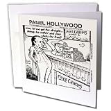 Londons Times Funny Music Cartoons - Dire Straits Collectible, I Want My MTV - Greeting Cards-6 Greeting Cards with envelopes