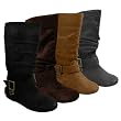 Glaze by Adi Slouchy Boot with Side Accent Buckles