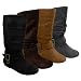 Glaze by Adi Slouchy Boot with Side Accent Buckles