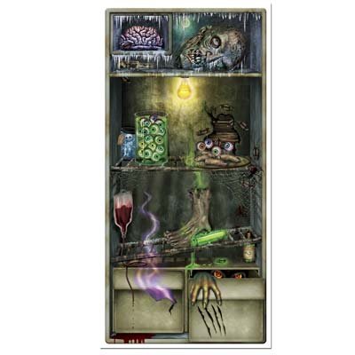 Halloween Refrigerator Door Cover 30in. x 5ft. Pkg/1