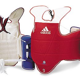 Adidas New 2 Piece Set Chest Guards
