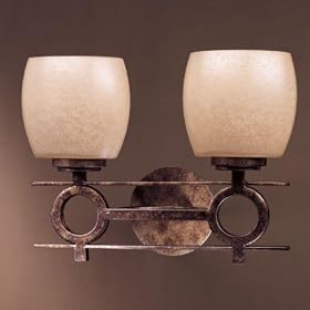 Minka Lavery Lights 6852-226 2LT Bathroom Lighting - Pearl Pewter Acquisitions Indoor... by Minka