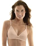 Hanes Lightly Lined Seamless Soft Cup Bra (36A/Beige)