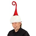 Curly Q Santa Hat