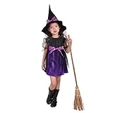 Amurleopard Children Kids Halloween Costume Witch 3 XL