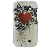 Hard Snap-on Shield RUBBERIZED With SACRED HEART Deisgn Faceplate Cover Sle ....