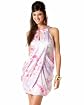 Clearwater Breeze Draped Halter Dress main image