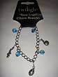 Twilight Basic Logo Blue with Charms Bracelet