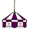 Imperial Minnesota Vikings Licensed 16-Inch Diameter Stained Glass Pub Light