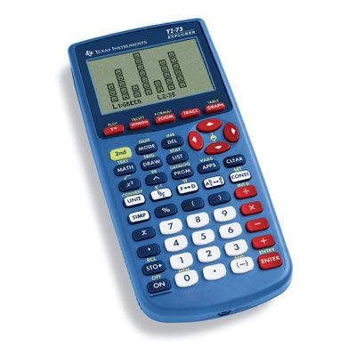 Texas Instrument TI-73TP Graphing Calculator (10-pack)