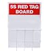 Brady  122051,  5S Red Tag Log Board w/Rack (1 Kit)