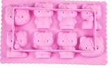 New Hello Kitty Ice Cube Tray 8-tray Pink Silicone Ice Mold Party Favor Birthday Gift