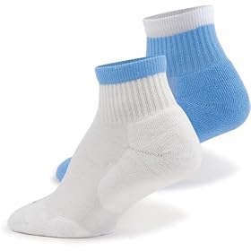 Columbia Women's 2 Pack Vermillion Quarter Sock