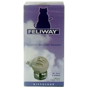 Feliway Plug-In Diffuser with Refill, 48 Milliliters