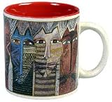 Cats Laurel Burch NATIVE FELINES Coffee Mug Cup New