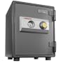 First Alert 2054F 1 Hour Steel Fire Safe with Combination Lock, 0.80 Cubic Foot, Gray