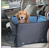 *PET CAR SEAT SAFETY CARRIER* For Dog & Puppy Small-Medium: Great for Basset hound, Beagle, Pug, Puggle, Toy Poodle, Bedlington Terrier, Scottie, French Bulldog, Boston Terrier, Westie,Pomeranian,yorkie/yorkshire,chihuahua,bichon frise,