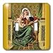 Florene Spiritual Energy - Beautiful Rich Colors Of Madonna and Children - Light Switch Covers - dou