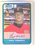 2006 Bowman Chrome Draft Future's Game Prospects Refractors #FG-21 Nick Pereira - San Francisco Giants (Baseball Cards) 2006 Bowman Chrome Draft Future's Game Prospects Refractors #FG-21 Nick Pereira - San Francisco Giants (Baseball Cards)