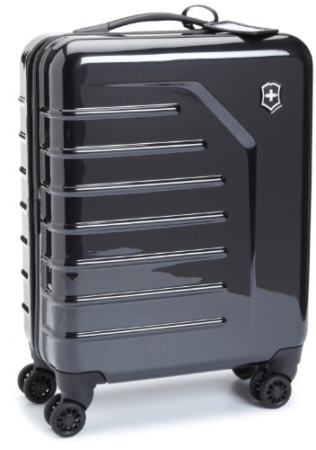 Victorinox Luggage Spectra Global Carry-On Luggage, Black, 21.7
