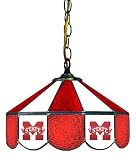 Miss State Bulldogs 14 Tiffany Style Swag Lamp