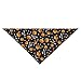 Aria Howl-O-Ween Pumpkins Bandanas for Dogs, Black