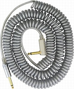 more about Vox Vintage Coil Cable - Silver Premium Vintage Coil Guitar Cable