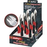 Ampro 7in. Offset Diagonal Pliers, Model# T19266 41hJk9V7UdL. SL160 Ampro 7in. Offset Diagonal Pliers, Model# T19266