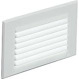 Progress Lighting P6821-30 Spring-Held Louver Faceplate Metal Housing, White